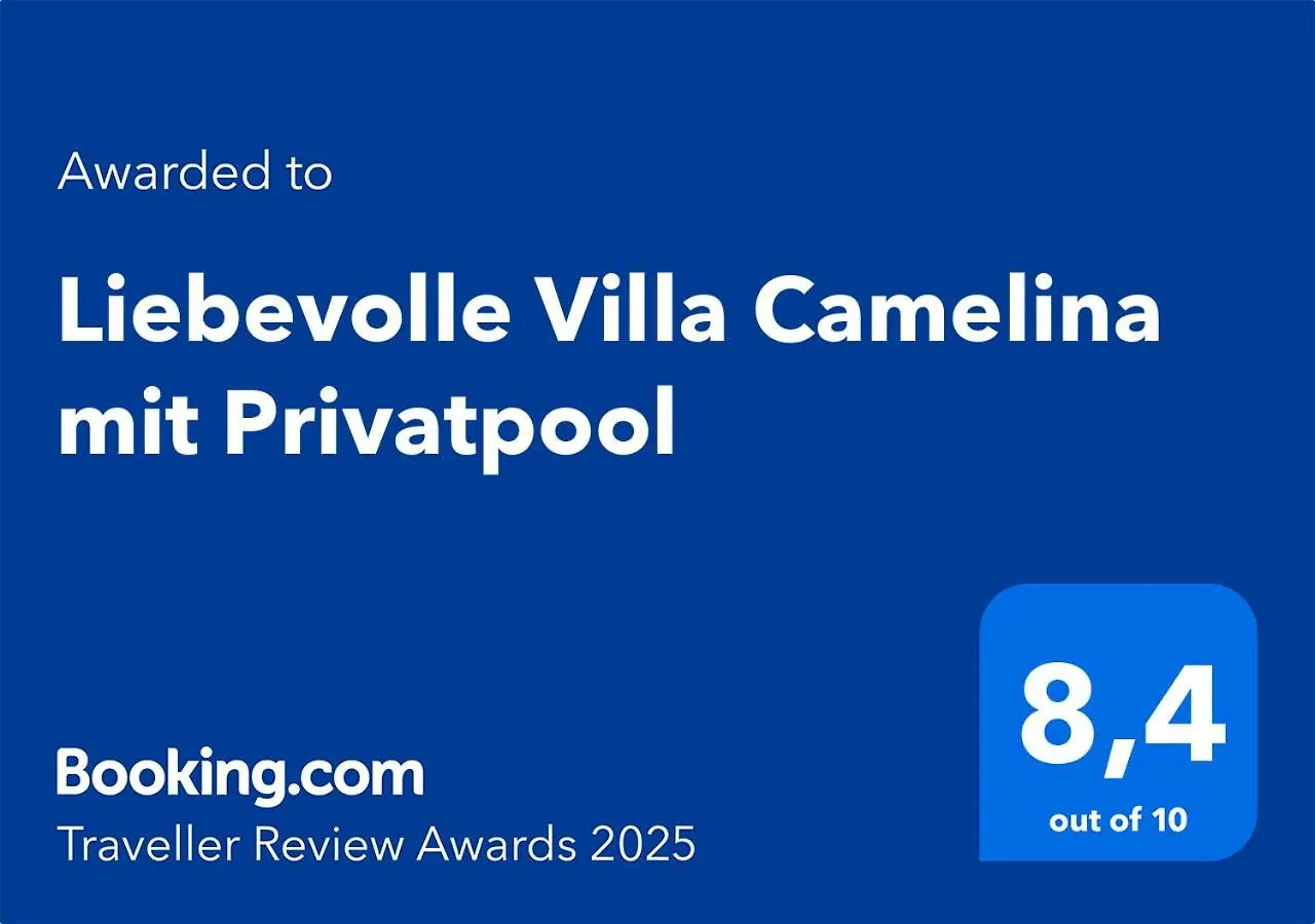 Liebevolle Villa Camelina Mit Privatpool Barat